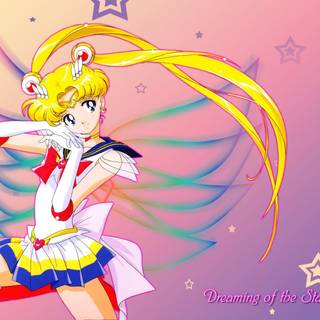 Super Sailor Moon desktop wallpaper