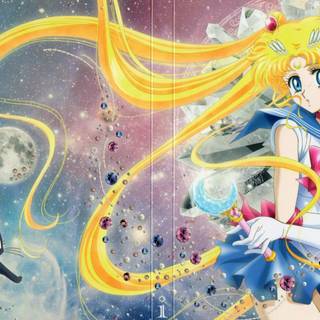 Super Sailor Moon desktop wallpaper