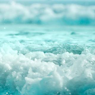 Blue sea phone wallpaper