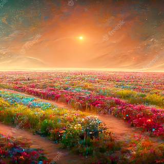 Colorful spring nature wallpaper