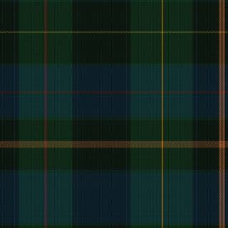 Green plaid wallpaper