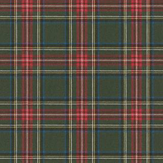 Green plaid wallpaper