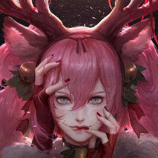 Semi realistic wallpaper