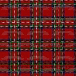 Green plaid wallpaper