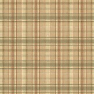 Green plaid wallpaper