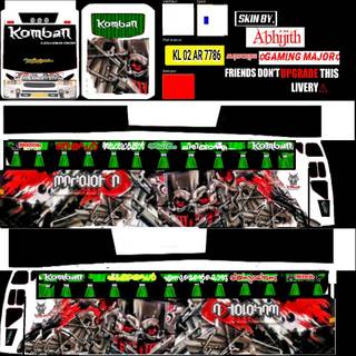 Komban bus livery wallpaper