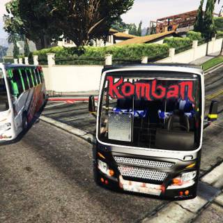 Komban bus livery wallpaper