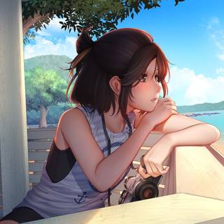 Semi realistic wallpaper