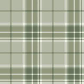 Green plaid wallpaper