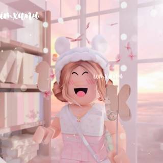 Cute Roblox girl avatars wallpaper