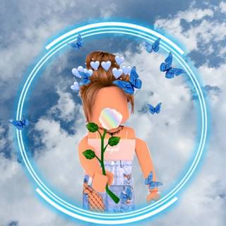 Cute Roblox girl avatars wallpaper