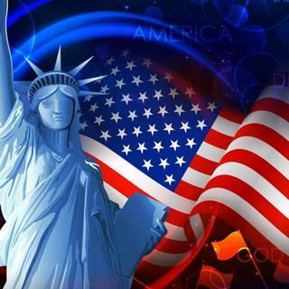 Flag of USA wallpaper