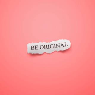 Simple text wallpaper