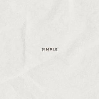 Simple text wallpaper