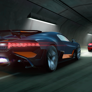 Car simulator wallpaper