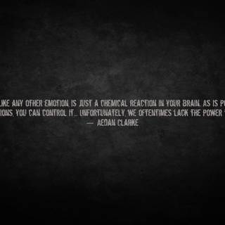 Simple text wallpaper