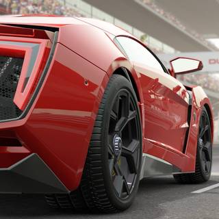 Car simulator wallpaper