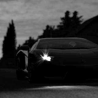 Car simulator wallpaper