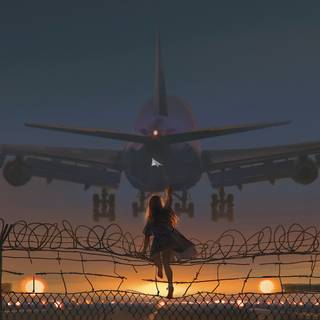 Airplane PC wallpaper