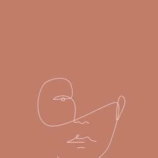 Minimal brown wallpaper