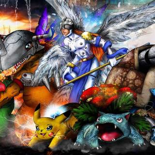 Fusion Pokémon wallpaper