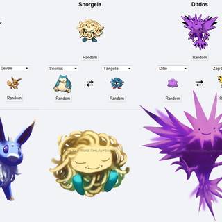 Fusion Pokémon wallpaper