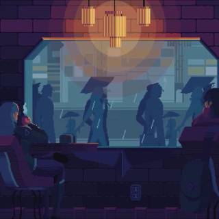 Chill desktop restaurant wallpaper