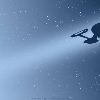 Star Trek minimalist wallpaper