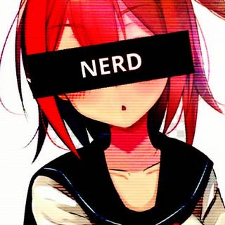 Red girl anime wallpaper