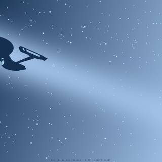 Star Trek minimalist wallpaper