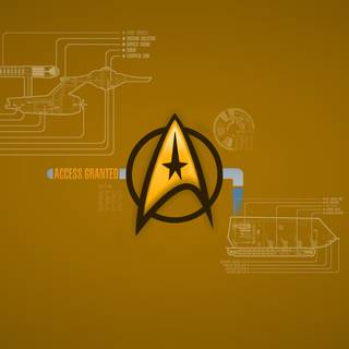Star Trek minimalist wallpaper