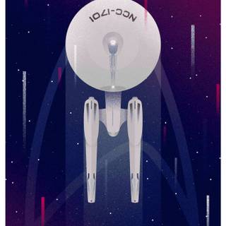 Star Trek minimalist wallpaper