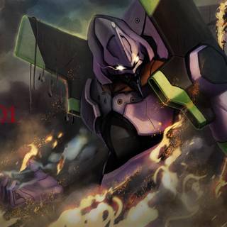 Neon PC anime wallpaper