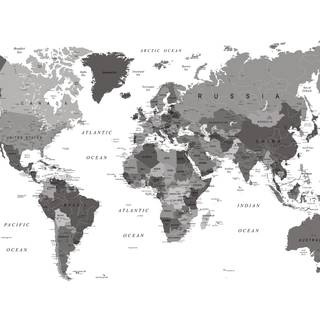 World map dark wallpaper