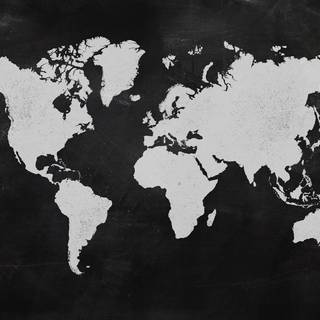 World map dark wallpaper