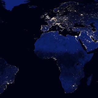 World map dark wallpaper