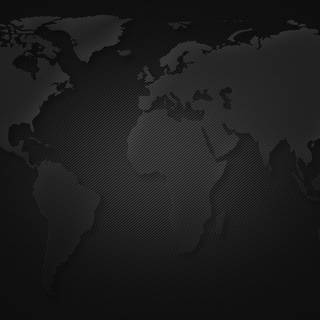 World map dark wallpaper