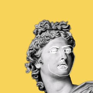 Greek sculptures wallpaper