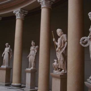 Greek sculptures wallpaper