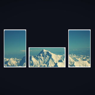 Nature collage wallpaper