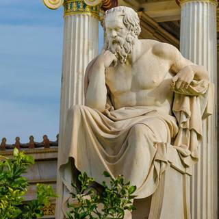 Greek sculptures wallpaper
