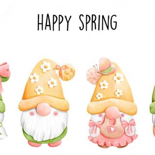 Spring gnome desktop wallpaper