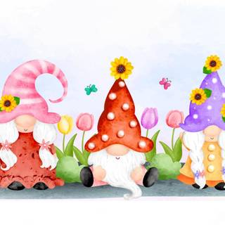 Spring gnome desktop wallpaper