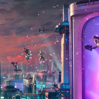 Lightfall 4k wallpaper