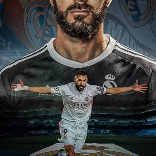 Benzema 2023 mobile wallpaper
