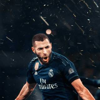 Benzema 2023 mobile wallpaper