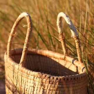 Summer basket wallpaper