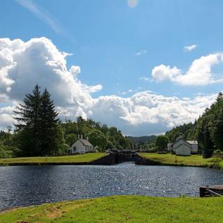 River summer wallpaper