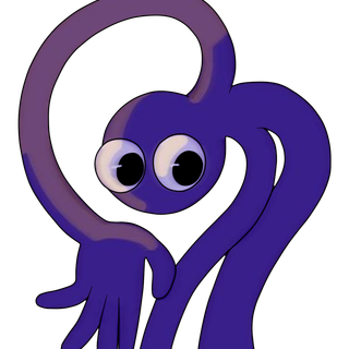 Purple Rainbow Friends wallpaper