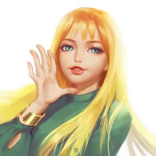 Lisa cartoon wallpaper